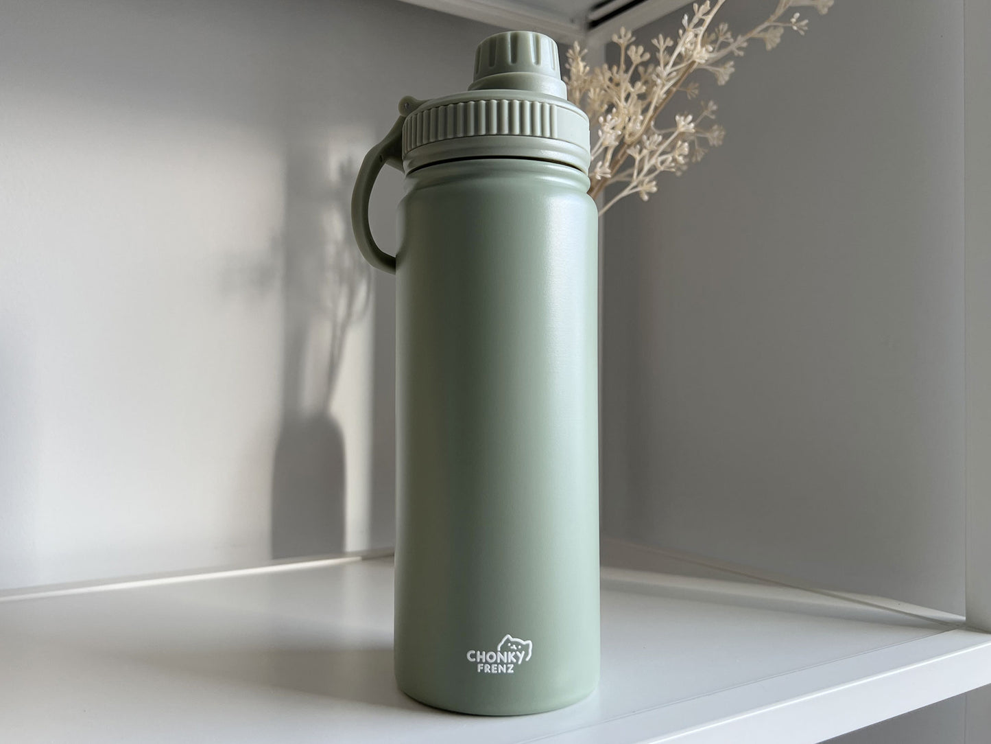 Stay Hydrated Bunny Bottle 18oz with Straw Lid & Chug Lid