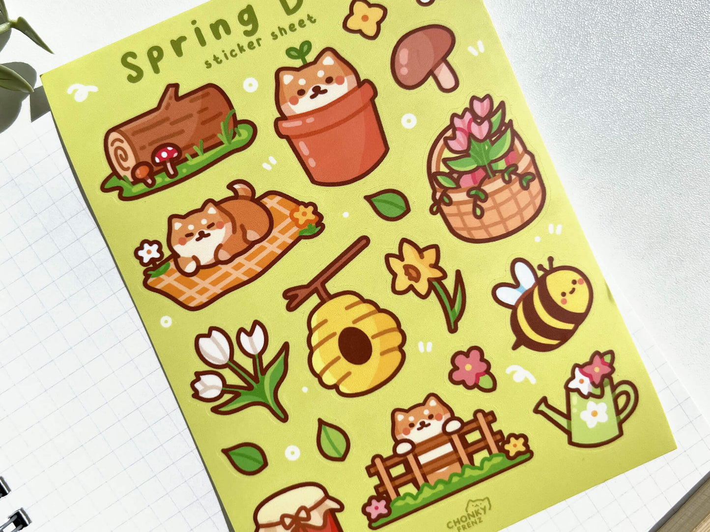 Spring Days Sticker Sheet