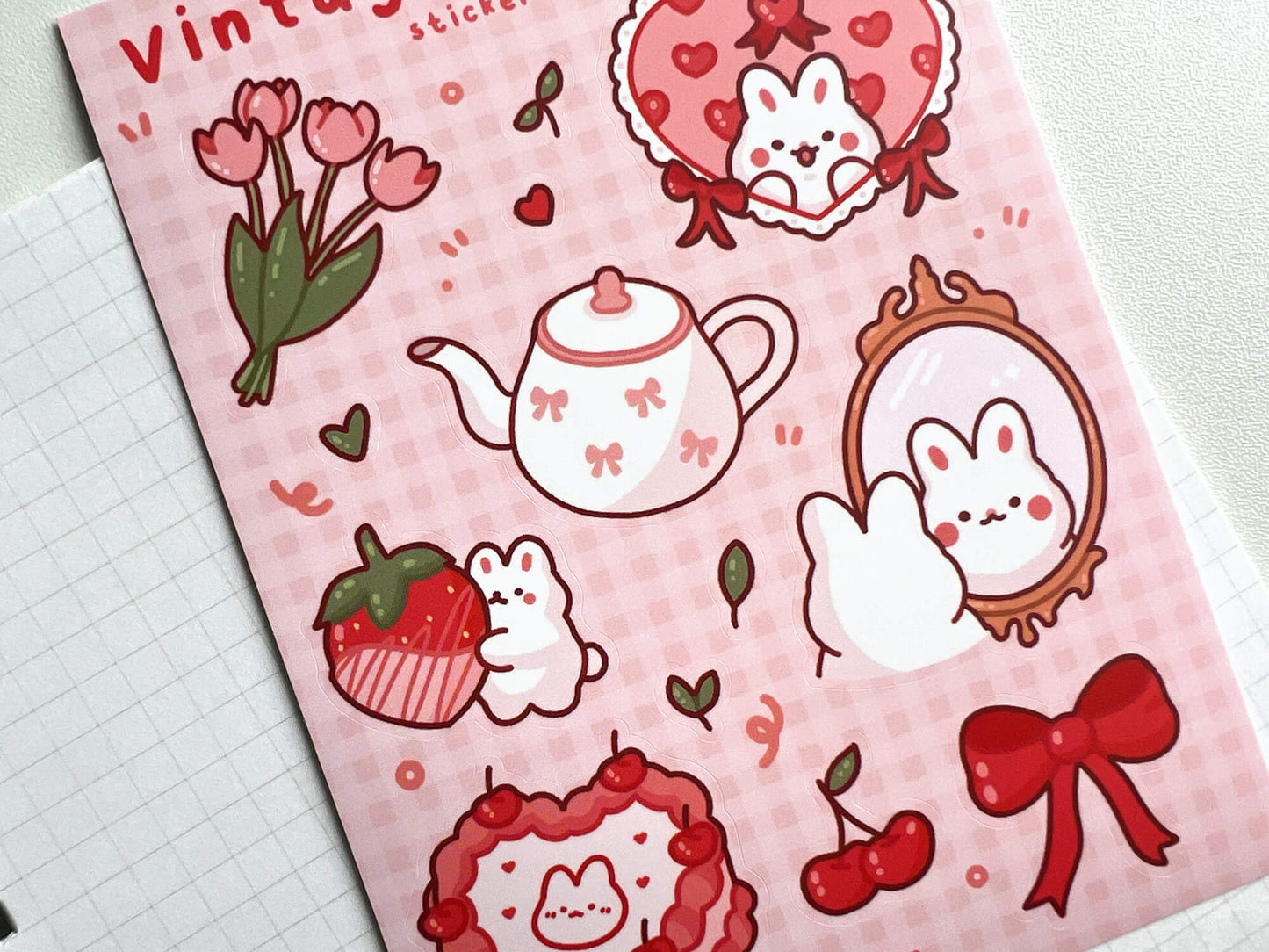 Vintage Coquette Sticker Sheet