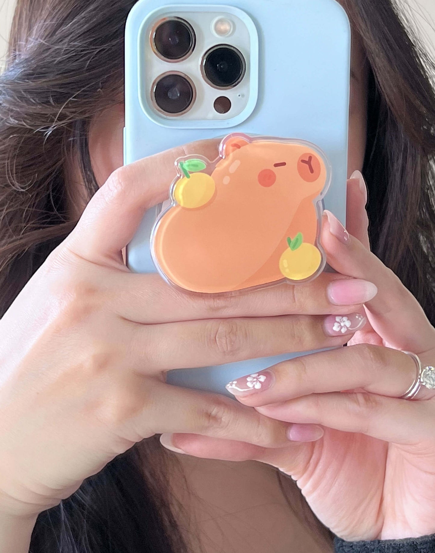 Yuzu Capybara Magnetic Phone Grip