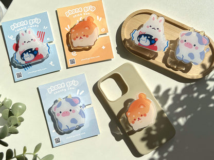 Adhesive Phone Grips