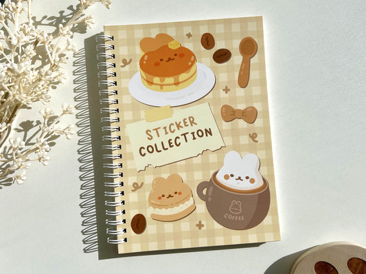 Breakfast Bunny Reusable Sticker Book