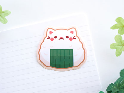 Cat Onigiri Sticker