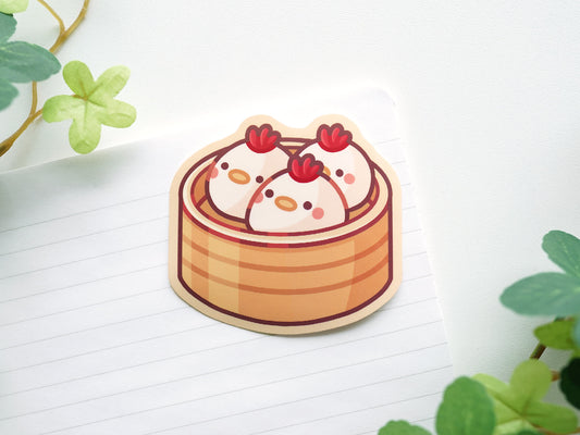 Chicken Steamed Buns Sticker