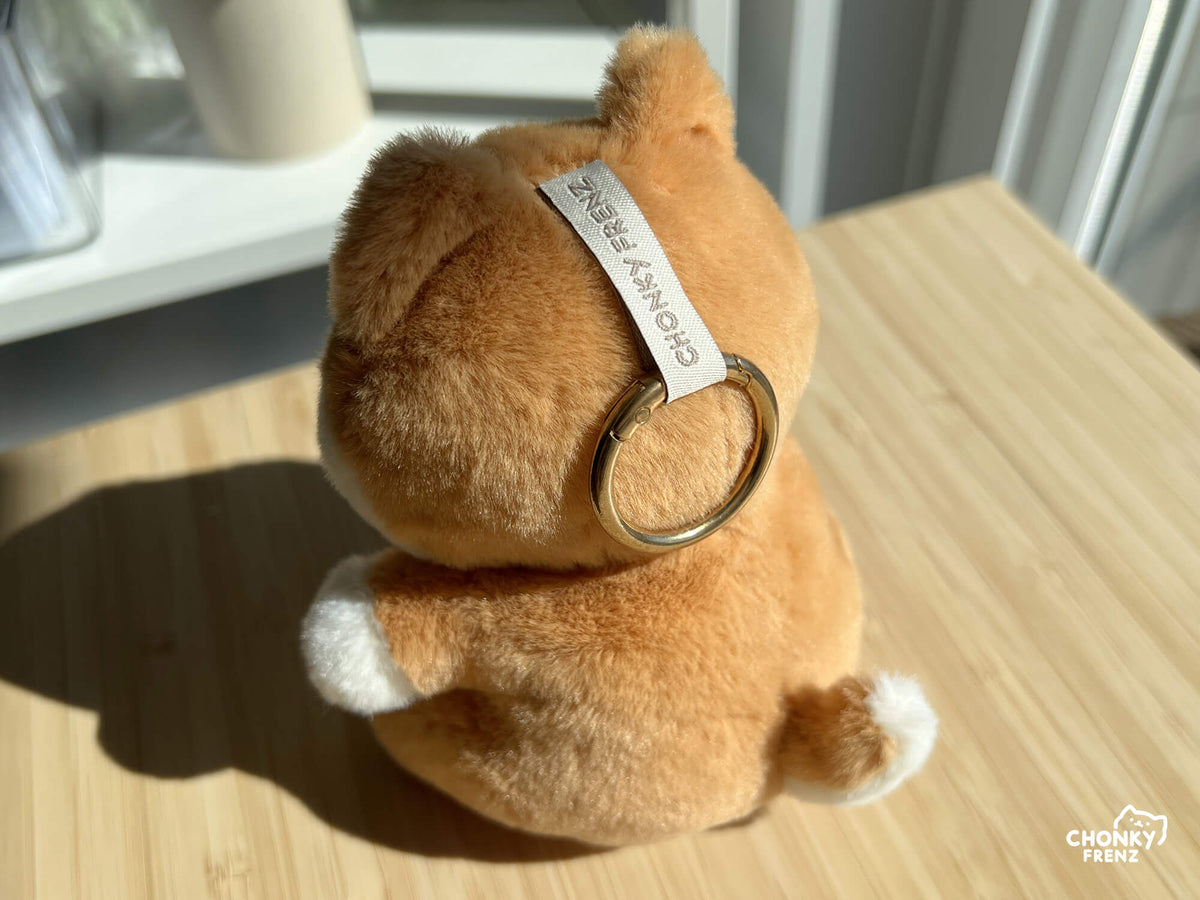 (B-GRADE) Chonky Shiba Plush Keychain