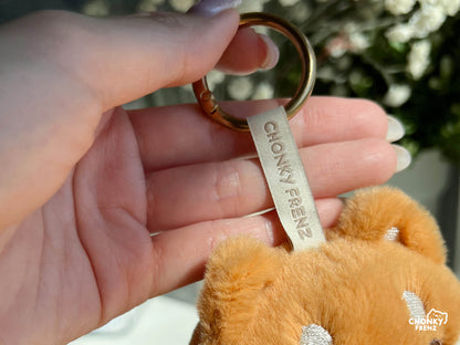 (B-GRADE) Chonky Shiba Plush Keychain