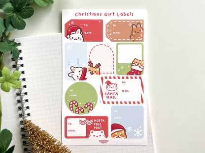 Christmas Gift Labels