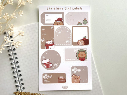 Christmas Gift Labels