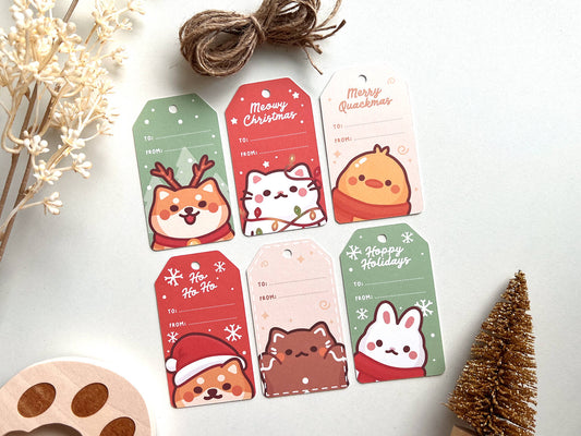 Christmas Gift Tags Set