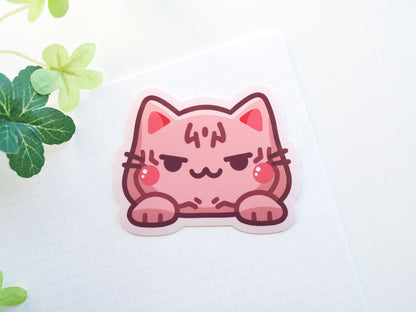 Sukuna Cat Sticker