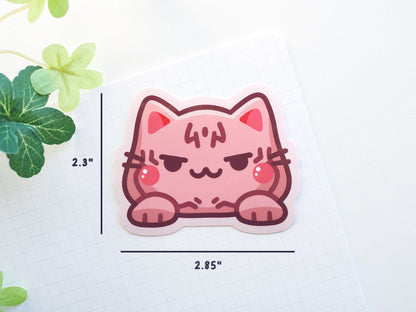 Sukuna Cat Sticker