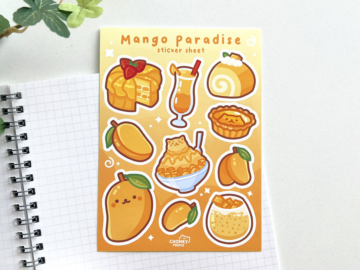 Mango Paradise Sticker Sheet