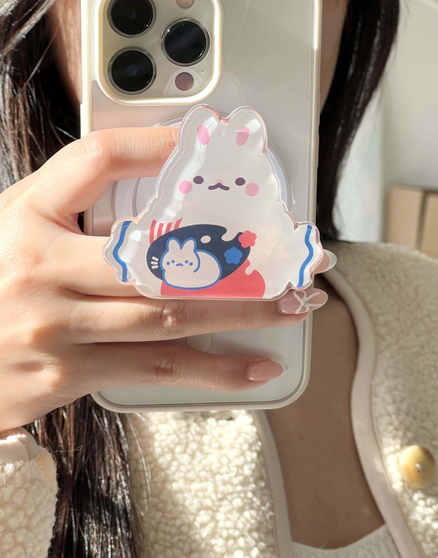 Rabbit Candy Magnetic Phone Grip