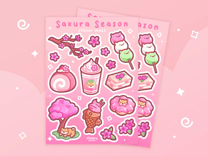 Sakura Season Sticker Sheet