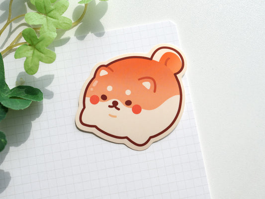 Shiba Bun Sticker