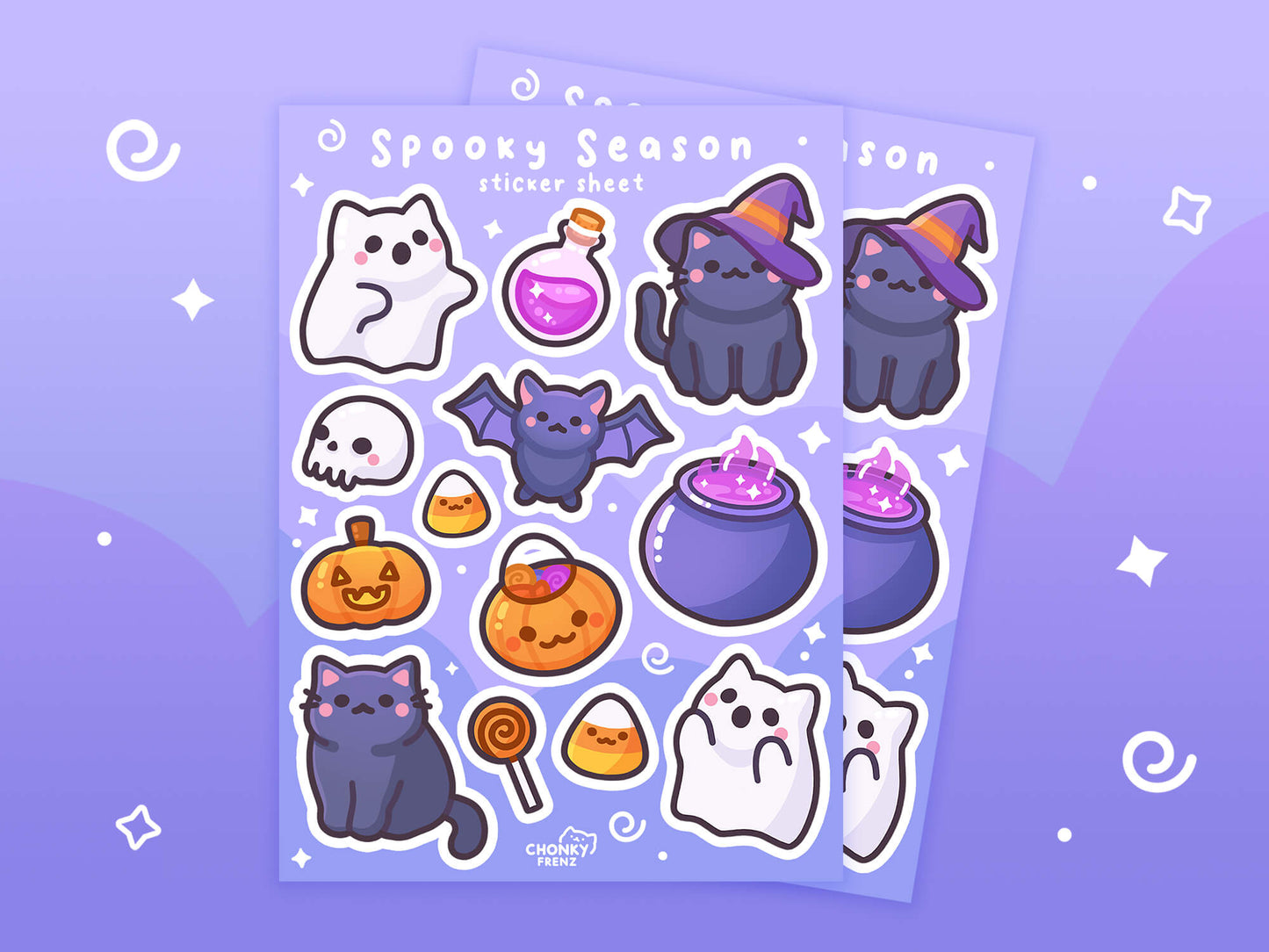 Spooky Season Sticker Sheet