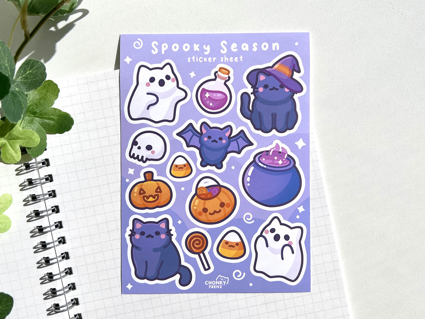 Spooky Season Sticker Sheet