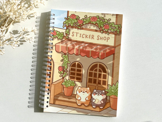 Shiba Shop Reusable Sticker Book
