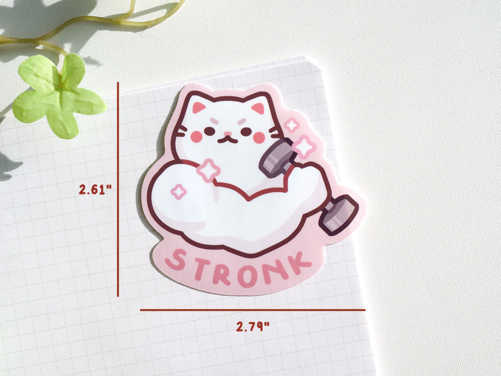 Stronk Cat Sticker – Chonky Frenz