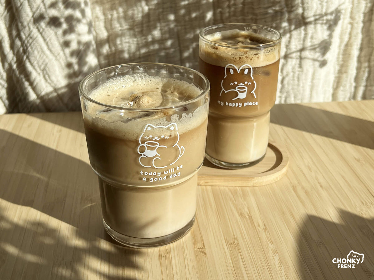 Today Will Be A Good Day 460ml Glass Cup