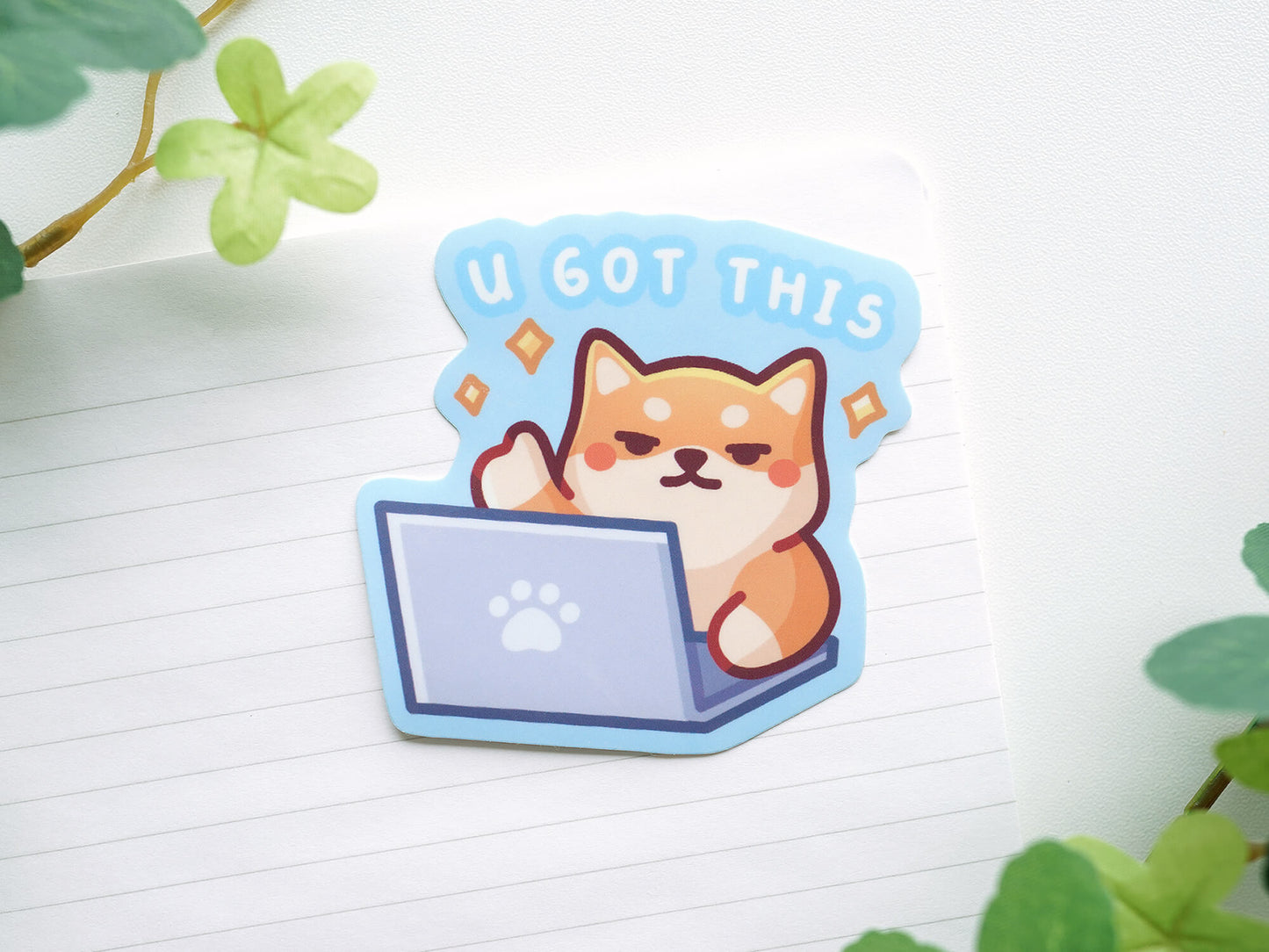 U Got This Shiba Sticker