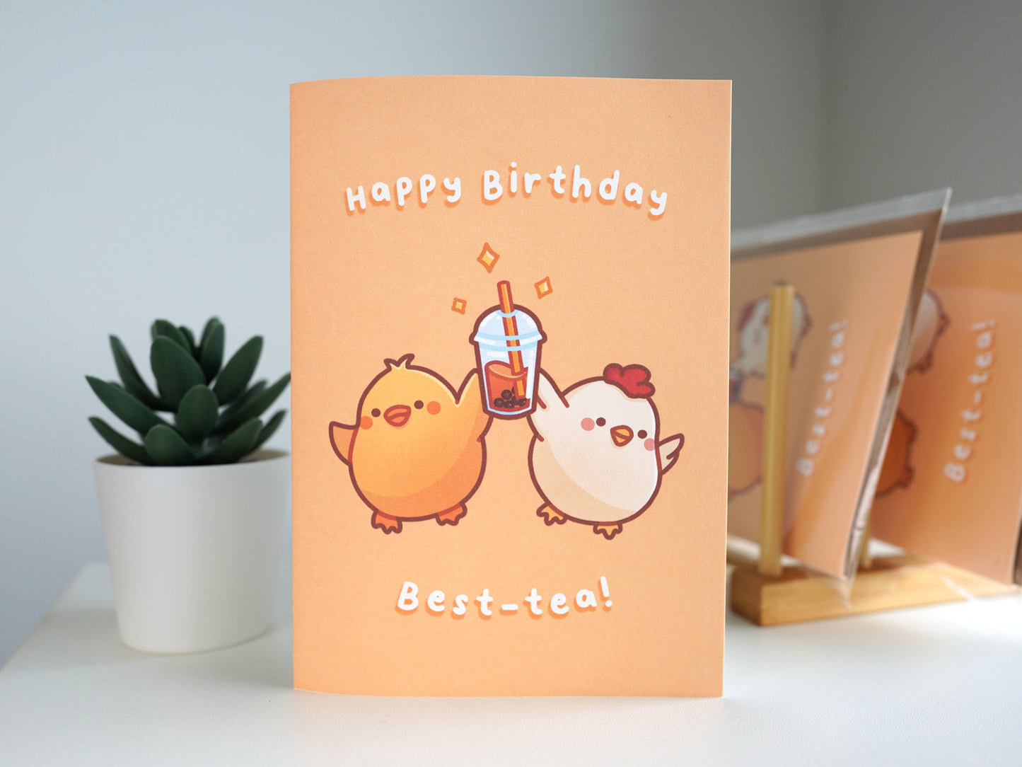 Happy Birthday Best-tea Greeting Card