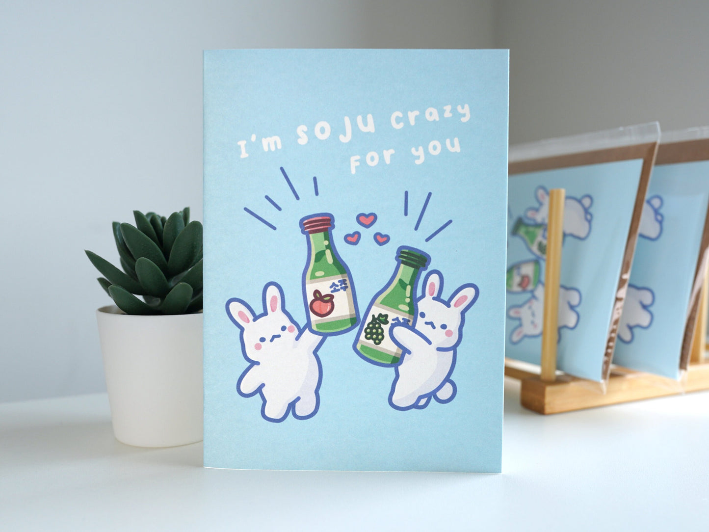 I'm Soju Crazy For You Greeting Card